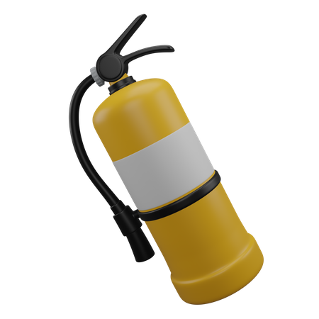 Feuerlöscher Sicherheit  3D Icon