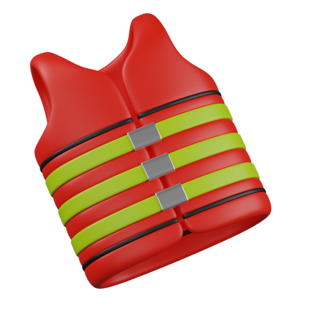 Feuerweste  3D Icon