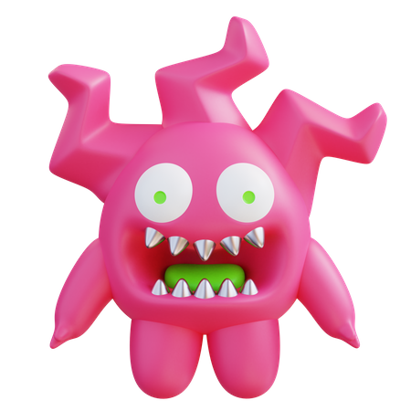 Feuermonster  3D Icon