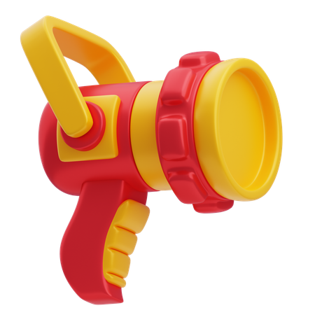 Feuerwehr-Turbojet-Spray  3D Icon