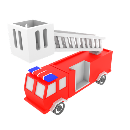 Feuerwehrauto  3D Icon