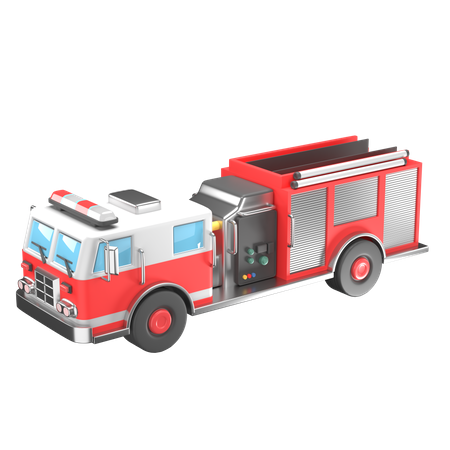 Feuerwehrauto  3D Icon