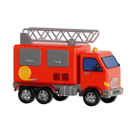 Feuerwehrauto  3D Icon