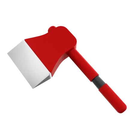 Feuer Axt  3D Icon