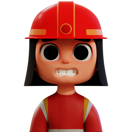 Feuerwehrmann  3D Icon