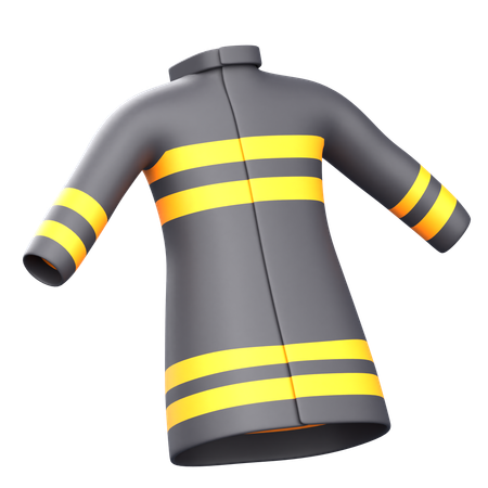 Feuerwehruniform  3D Icon