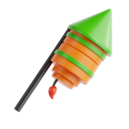 Feuerwerk  3D Icon