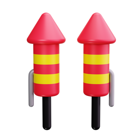 Feuerwerk  3D Icon