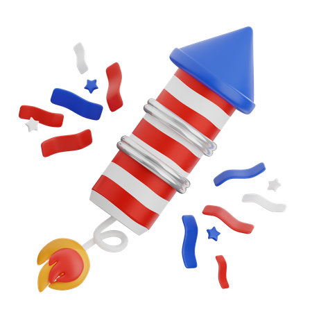 Feuerwerk  3D Icon