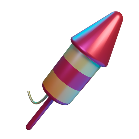 Feuerwerk  3D Illustration