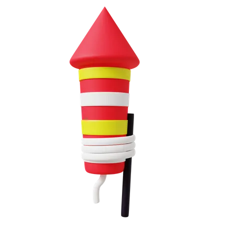 Feuerwerk  3D Icon