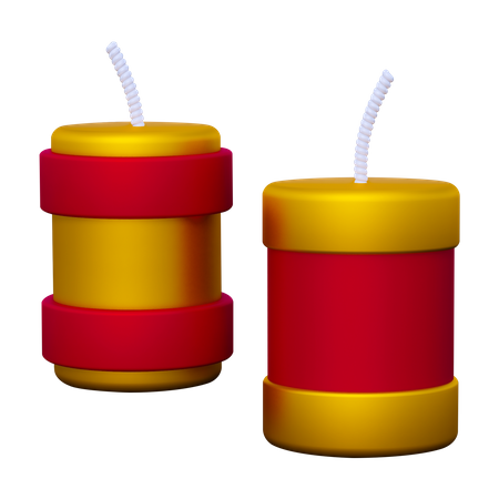 Feuerwerkskörper  3D Icon