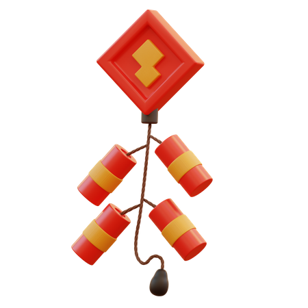 Feuerwerkskörper  3D Icon