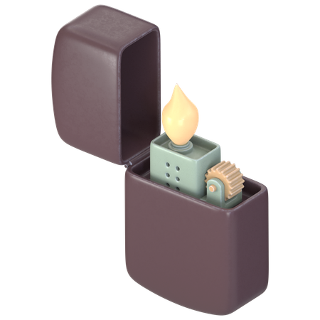 Feuerzeug  3D Icon