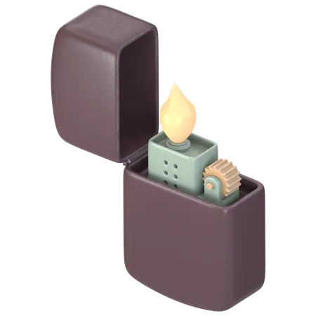 Feuerzeug  3D Icon