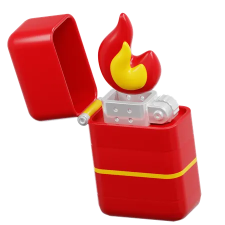 Feuerzeug  3D Icon