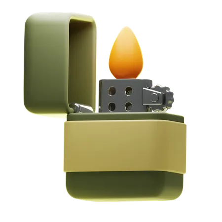 Feuerzeug  3D Icon