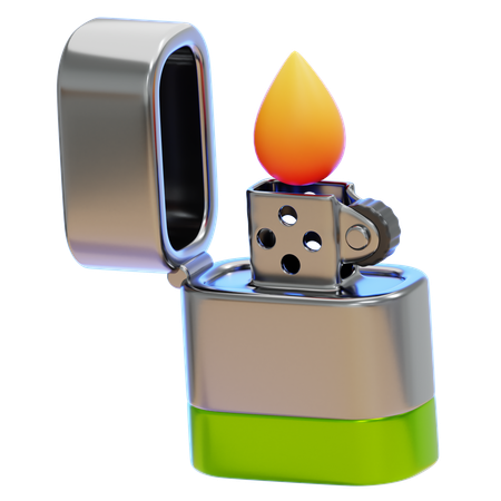 Feuerzeug  3D Icon