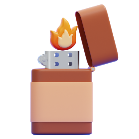 Feuerzeug  3D Icon