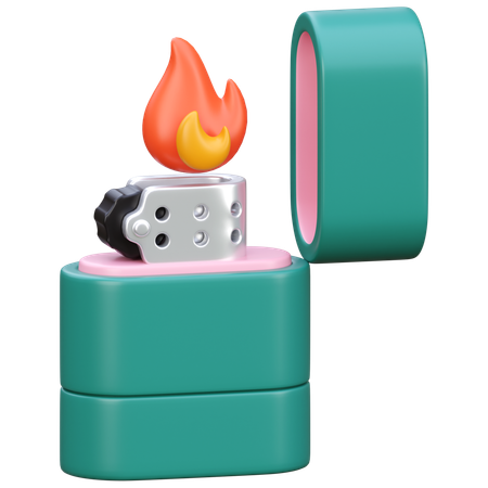 Feuerzeug  3D Icon