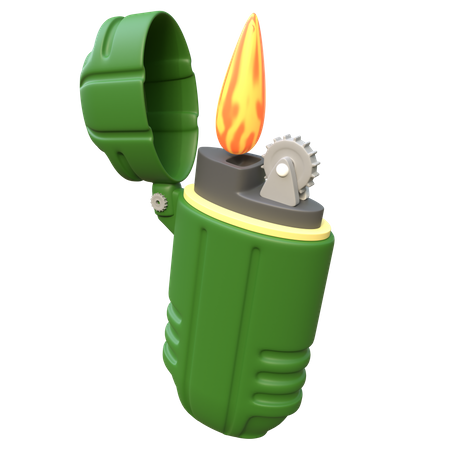 Feuerzeug  3D Icon