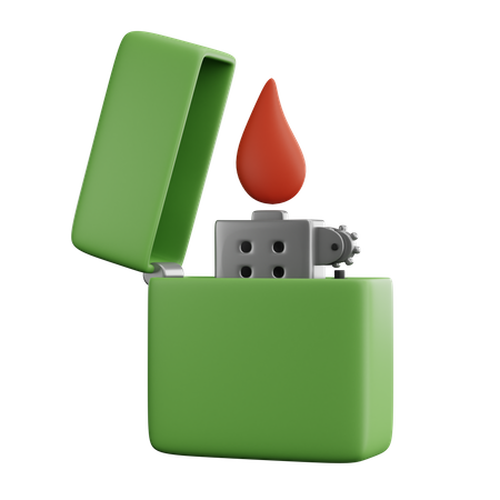 Feuerzeug  3D Icon