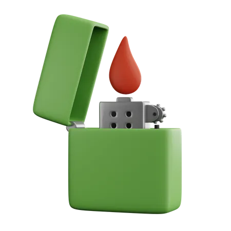 Feuerzeug  3D Icon