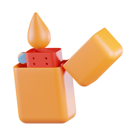 Feuerzeug  3D Icon