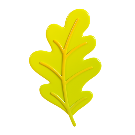 Feuille  3D Icon