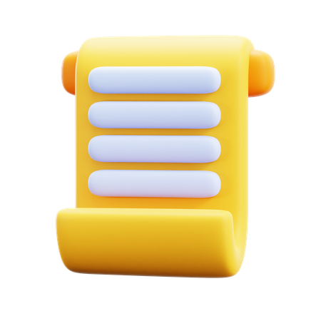 Feuille  3D Icon