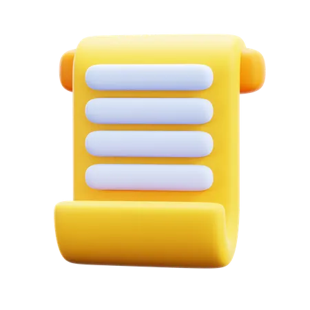 Feuille  3D Icon