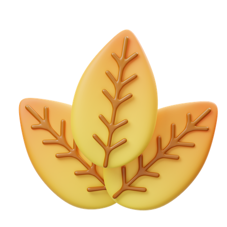 Feuille  3D Icon