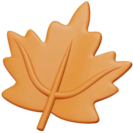 Feuille  3D Icon