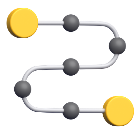 Feuille de route  3D Icon