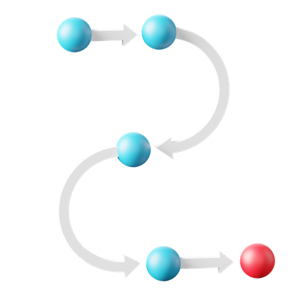 Feuille de route  3D Icon
