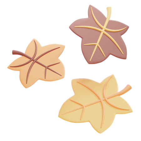 Feuilles  3D Icon