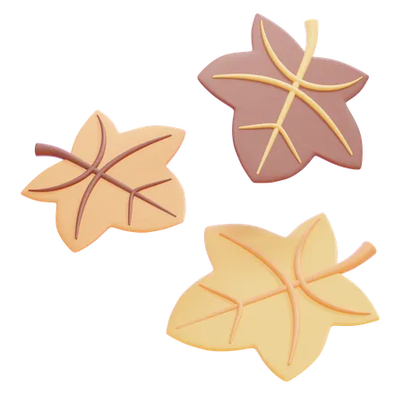 Feuilles  3D Icon