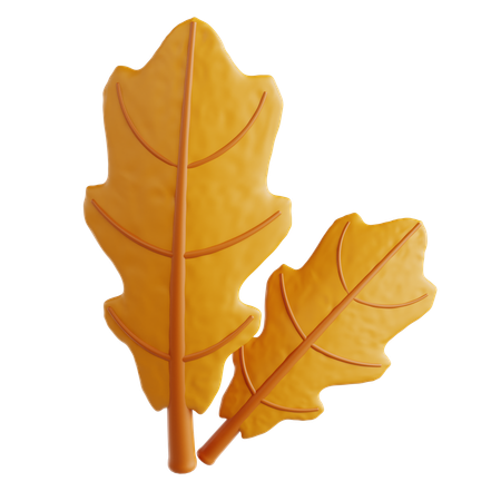 Feuilles d'automne  3D Icon