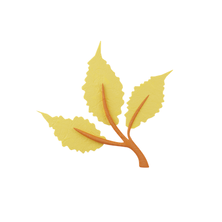 Feuilles d'automne  3D Icon