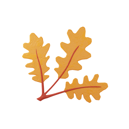 Feuilles d'automne  3D Icon