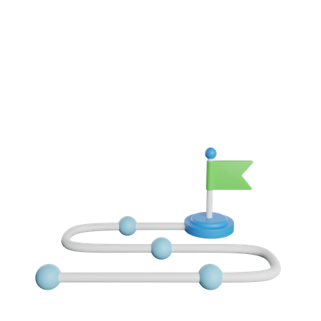 Feuilles de route  3D Icon