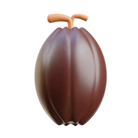 Fève de cacao  3D Icon