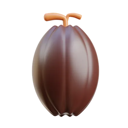 Fève de cacao  3D Icon