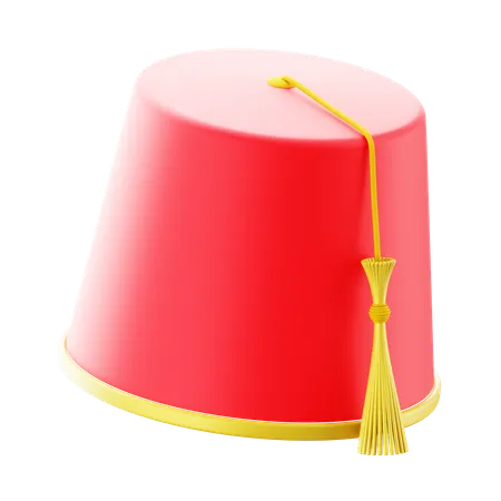 Fez Hat  3D Icon