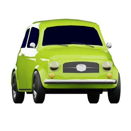 Fiat Car  3D Icon