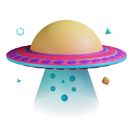Ficção científica  3D Icon