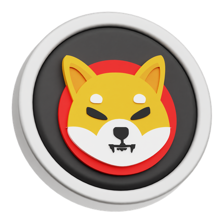 Ficha de shiba inu  3D Icon