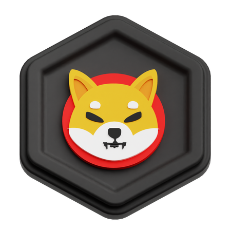 Ficha de shiba inu  3D Icon