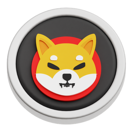 Ficha de shiba inu  3D Icon
