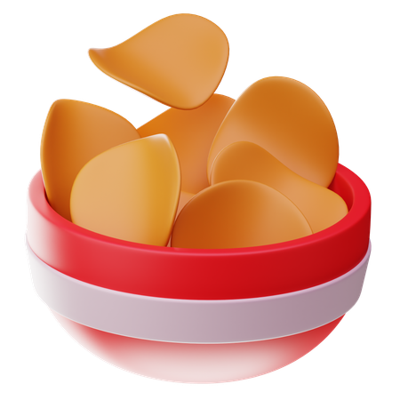 Salgadinhos  3D Icon